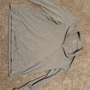 ALO Yoga Heather Gray Long Sleeve Top